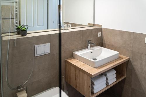 Foto de una habitación de Strandhafer Aparthotel