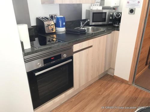 Foto de una habitación de Apartamentos Le Grizzly Luxe Location
