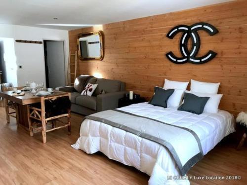 Foto de una habitación de Apartamentos Le Grizzly Luxe Location