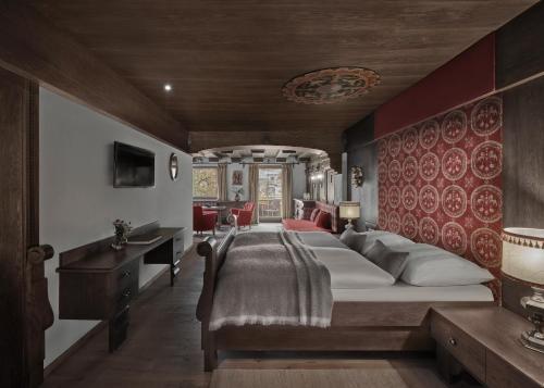 Foto de una habitación de Hotel Goldener Greif