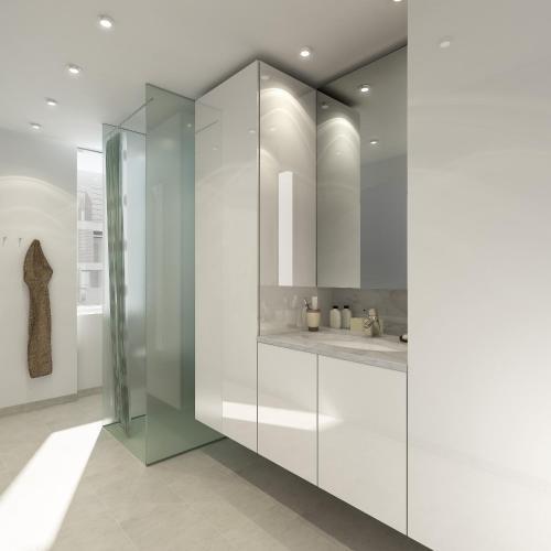 Foto de una habitación de Thorshavnsgade Apartment