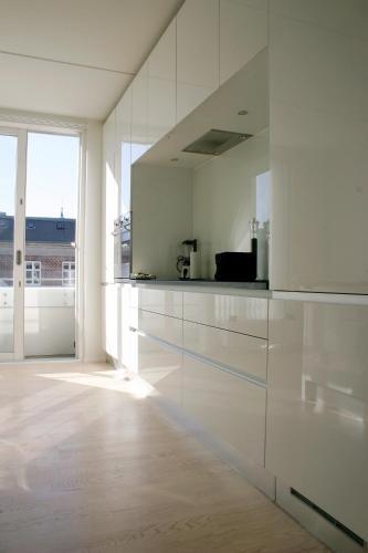 Foto de una habitación de Thorshavnsgade Apartment