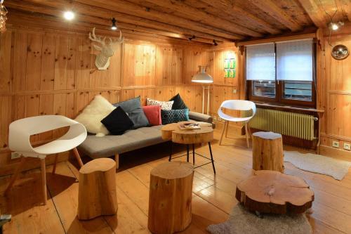 Foto de una habitación de Casas y chalets Aux 7 forgerons