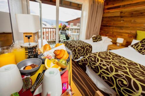 Foto de una habitación de Hotel Le Grand Tétras