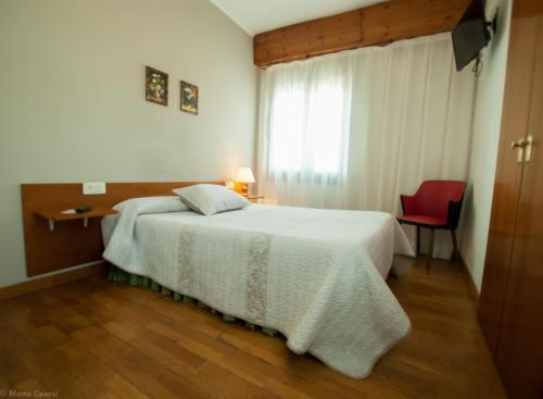 Foto de una habitación de Hostal L&amp;#039;Estació