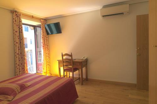 Foto de una habitación de Hotel Jacobeo