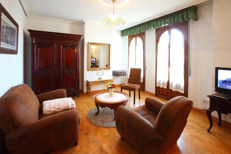 Foto de una habitación de Hotel Merindad de Olite