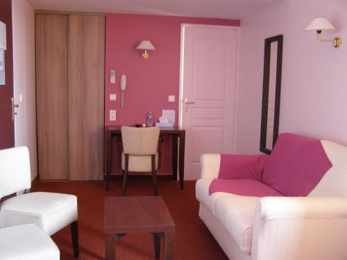 Foto de una habitación de Hotel Le Mas De Gaujac