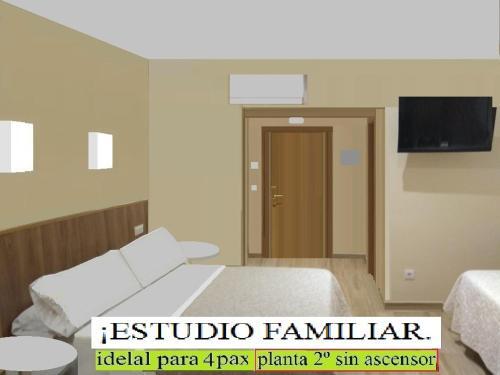 Foto de una habitación de Hostal Toledo Plaza