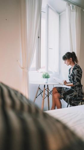Foto de una habitación de Hotel Outsite Coliving Biarritz