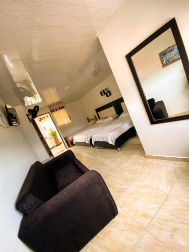 Foto de una habitación de Hotel Mirador de Santa Bárbara