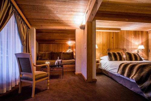 Foto de una habitación de Hotel Le Samoyede