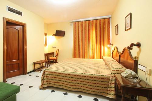 Foto de una habitación de Hotel El Cisne