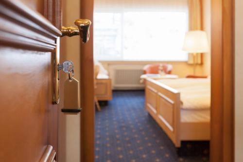 Foto de una habitación de Hotel Garni Fürst von Waldeck