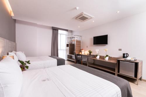 Foto de una habitación de Hotel Surya Lima