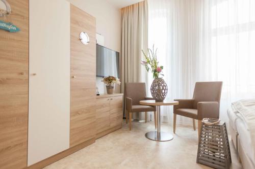 Foto de una habitación de Ostseehotel Warnemünde
