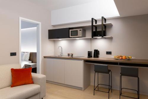 Foto de una habitación de The Central Kirchberg - Smart ApartHotel