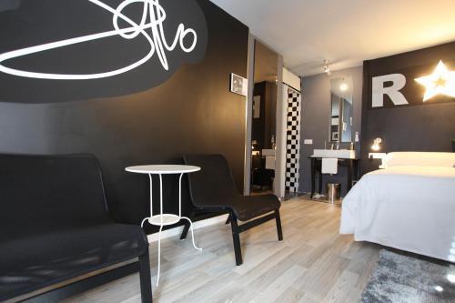 Foto de una habitación de Hotel Rock Star