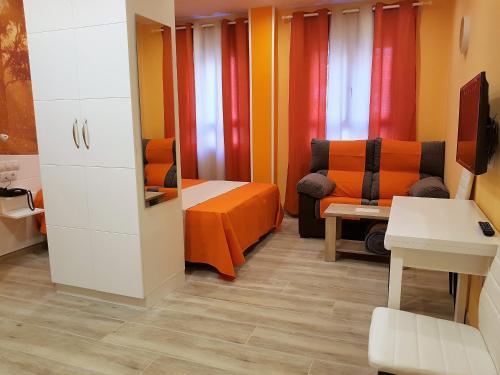 Foto de una habitación de Aparthotel Avenida De America Tijcal