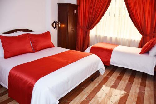 Foto de una habitación de Hotel Plaza Victoria