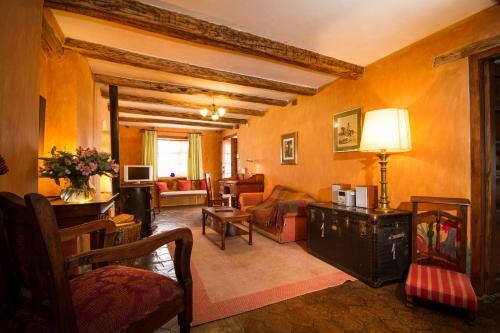 Foto de una habitación de Hotel Hacienda San Agustin de Callo