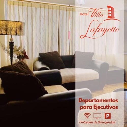 Foto de una habitación de Hotel Villa Lafayette