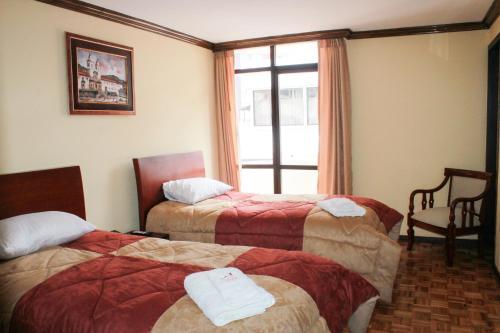 Foto de una habitación de Hotel Villa Lafayette