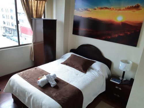 Foto de una habitación de La Merced Plaza Hostal