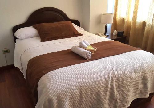 Foto de una habitación de La Merced Plaza Hostal