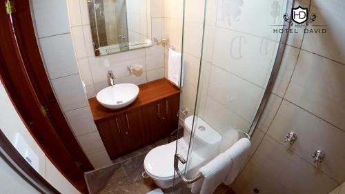 Foto de una habitación de Hotel David