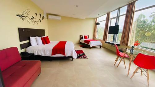 Foto de una habitación de Complejo Hosteria Ecopark
