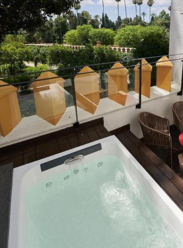 Foto de una habitación de Suites Murillo Plaza Sta. Cruz