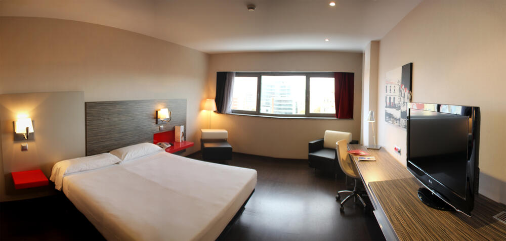 Foto de una habitación de Hotel Ilunion Barcelona