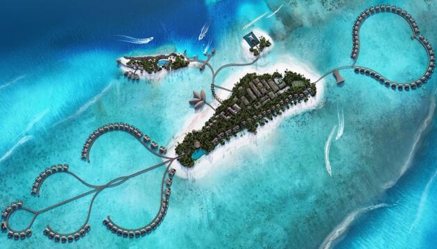 Foto de Complejo Radisson Blu Resort Maldives