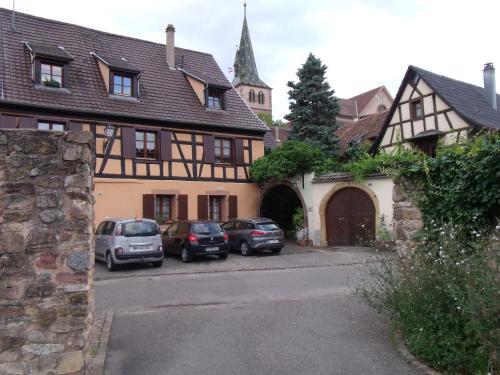 Foto de una habitación de Alquileres Vacacionales Apt. La Grenouillère De Turckheim