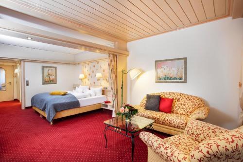 Foto de una habitación de Hotel Engel Obertal