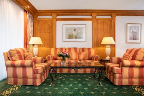 Foto de una habitación de Hotel Engel Obertal
