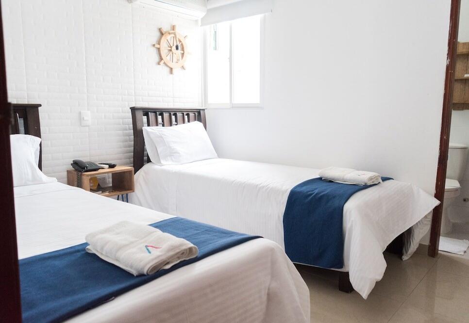 Foto de una habitación de Hotel Aquarius