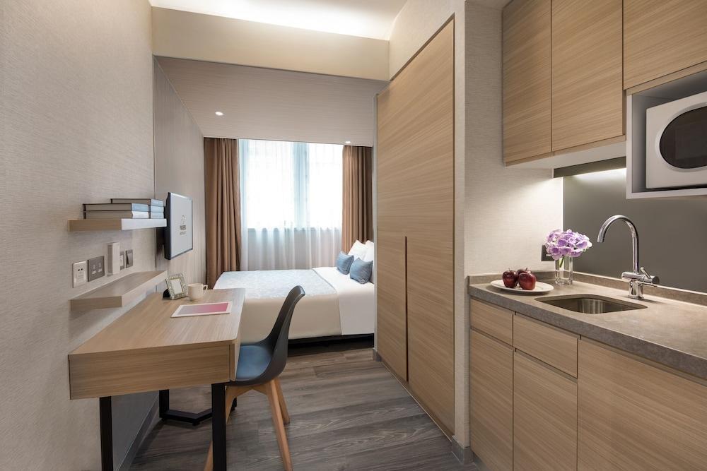 Foto de una habitación de Apartamentos Modena by Fraser Hong Kong