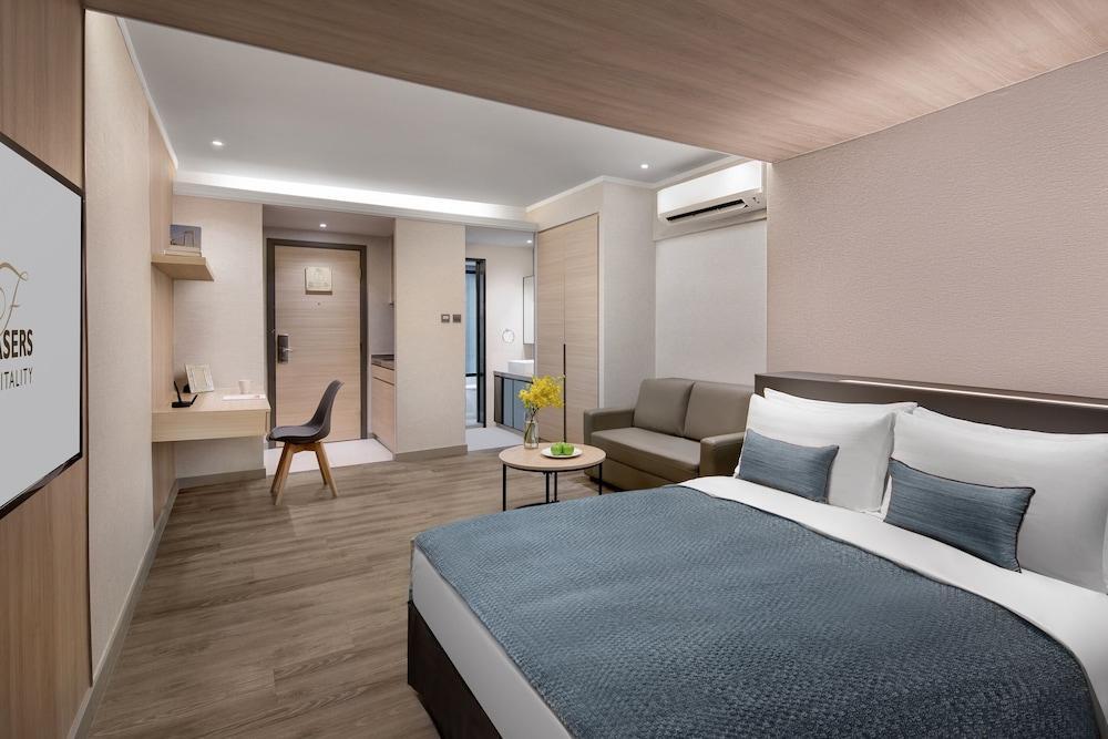 Foto de una habitación de Apartamentos Modena by Fraser Hong Kong