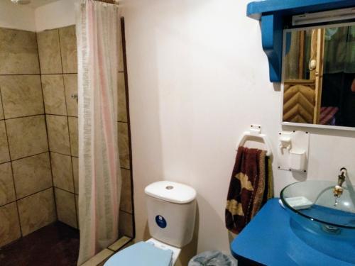 Foto de una habitación de Hotel La Casa Rosada