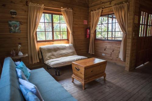 Foto de una habitación de Las Cabañas Encantadas de Nindirí