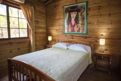 Foto de una habitación de Las Cabañas Encantadas de Nindirí
