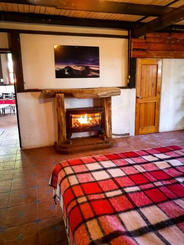Foto de una habitación de Casas y chalets Mountain Cabin with Volcano Views