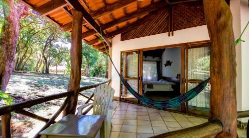 Foto de una habitación de Hotel Cabinas Las Olas
