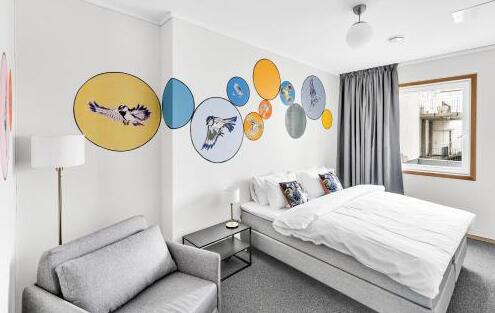 Foto de una habitación de Lille Hotell