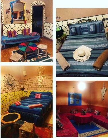 Foto de una habitación de Riad Tigmi du Soleil