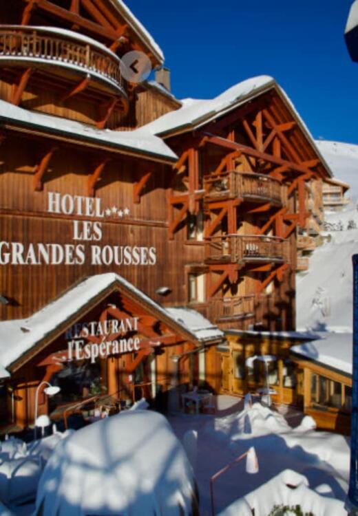Foto del exterior de Hôtel Grandes Rousses