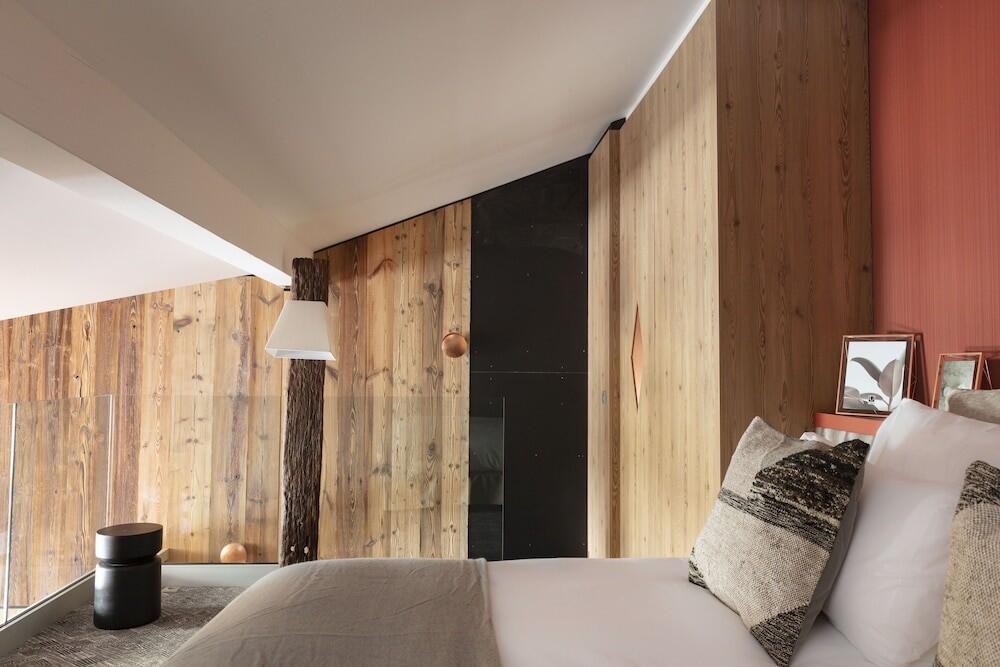 Foto de una habitación de Hôtel Grandes Rousses