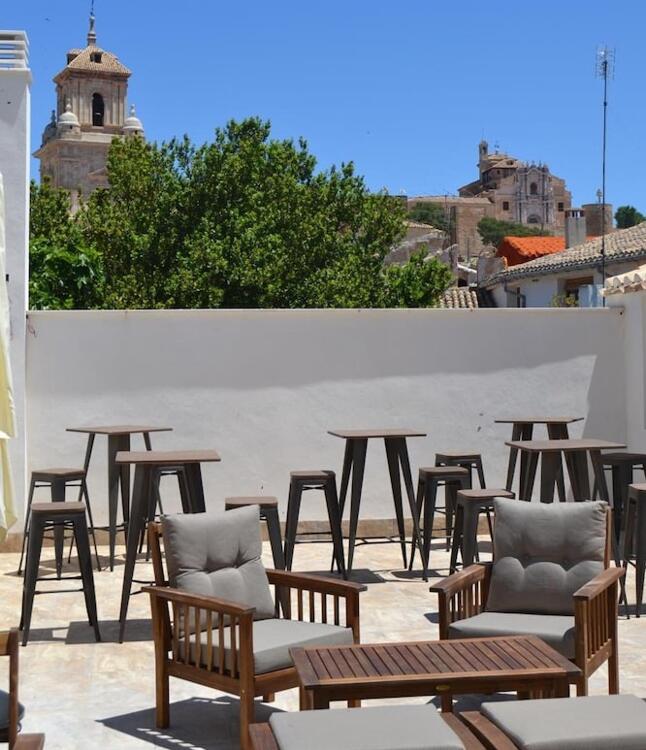 Foto de una habitación de Hotel La Vera Cruz